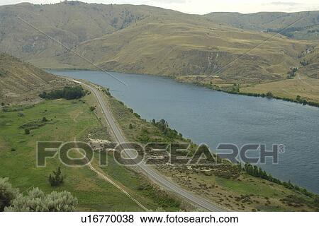Aswell, WA, Washington, Columbia River View Large Photo Image Stock Photo - Aswell, WA, Washington, Columbia River. Fotosearch
