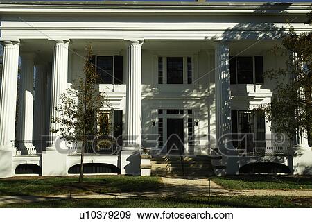Stock Photo -  Athens, GA, Georgia, Taylor-Grady House, Greek Revival mansion. Fotosearch