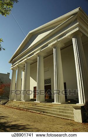 Stock Image -  Athens, GA, Georgia, University of Georgia, Chapel, autumn. Fotosearch