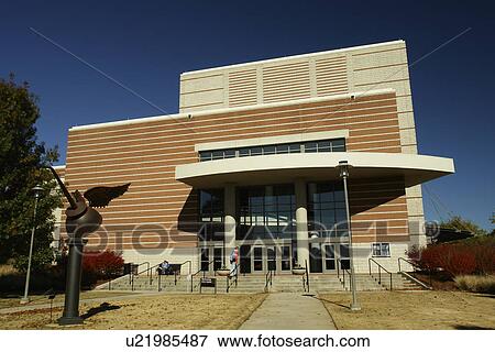 Stock Photo -  Athens, GA, Georgia, University of Georgia, Georgia Museum of Art, autumn. Fotosearch