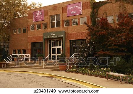Atlanta, GA, Georgia, Atlanta Botanical Garden, autumn View Large Photo Image Stock Photo - Atlanta, GA, Georgia, Atlanta Botanical Garden, autumn. Fotosearch