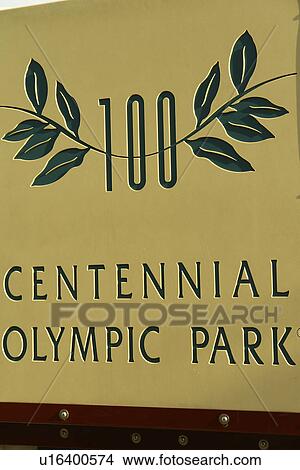 Atlanta, GA, Georgia, Centennial Olympic Park, site of the 1996 games View Large Photo Image Picture - Atlanta, GA, Georgia, Centennial Olympic Park, site of the 1996 games. Fotosearch