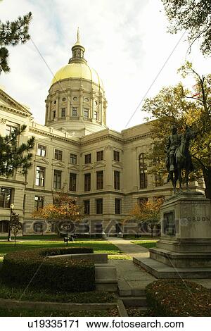 Atlanta, GA, Georgia, Downtown, State Capitol Building View Large Photo Image Stock Image - Atlanta, GA, Georgia, Downtown, State Capitol Building. Fotosearch