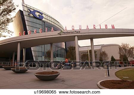 Atlanta, GA, Georgia, Georgia Aquarium at Pemberton Place View Large Photo Image Stock Photography - Atlanta, GA, Georgia, Georgia Aquarium at Pemberton Place. Fotosearch