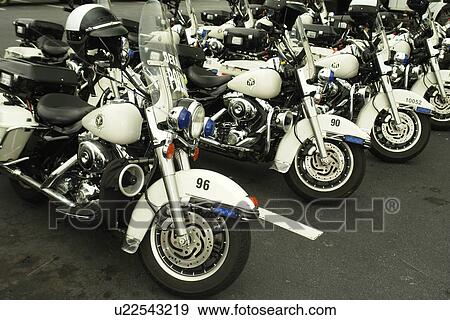 Atlanta, GA, Georgia, Police Motorcycles, Harley-Davidson, lined up in parking lot View Large Photo Image Stock Photo -  Atlanta, GA, Georgia, Police Motorcycles, Harley-Davidson, lined up in parking lot. Fotosearch