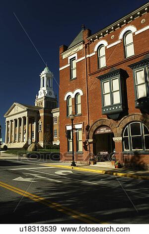 Stock Photo -  Bedford, VA, Virginia, Downtown, Bedford City/County Museum. Fotosearch