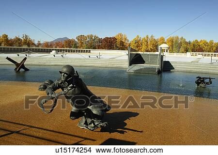 Picture -  Bedford, VA, Virginia, The National D-Day Memorial. Fotosearch