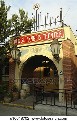 Bend, OR, Oregon, downtown, Old St. Francis Theater View Large Photo Image Stock Image - Bend, OR, Oregon, downtown, Old St. Francis Theater. Fotosearch