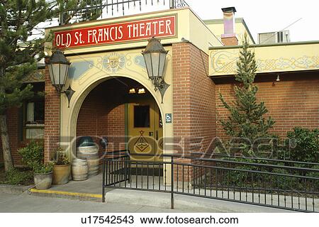 Bend, OR, Oregon, downtown, Old St. Francis Theater View Large Photo Image Stock Image - Bend, OR, Oregon, downtown, Old St. Francis Theater. Fotosearch