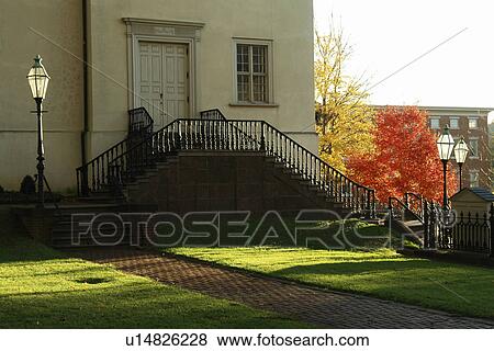 Bethlehem, PA, Pennsylvania, Central Moravian Church View Large Photo Image Stock Photo - Bethlehem, PA, Pennsylvania, Central Moravian Church. Fotosearch