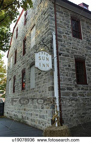 Bethlehem, PA, Pennsylvania, Historic Sun Inn View Large Photo Image Stock Photograph - Bethlehem, PA, Pennsylvania, Historic Sun Inn. Fotosearch