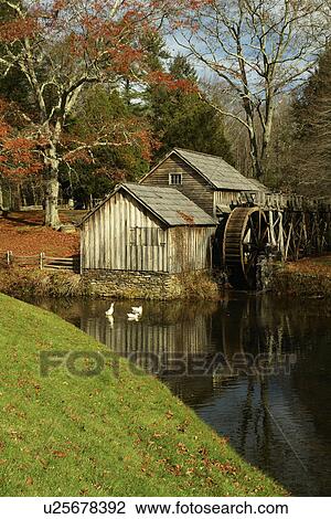 Blue Ridge Parkway, VA, Virginia, Blue Ridge Mountains, Mabry Mills, gristmill View Large Photo Image Stock Image - Blue Ridge Parkway, VA, Virginia, Blue Ridge Mountains, Mabry Mills, gristmill. Fotosearch