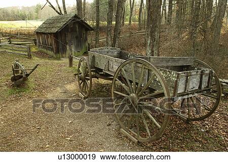 Stock Photo -  Blue Ridge Parkway, VA, Virginia, Blue Ridge Mountains, Mabry Mills, gristmill. Fotosearch