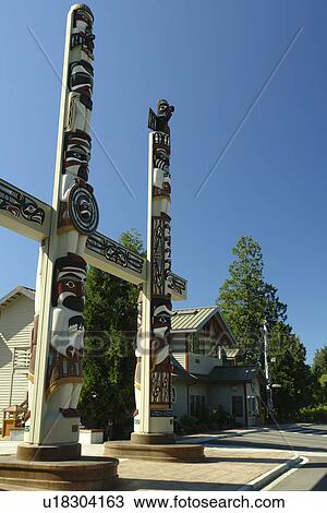 Blyn, WA, Washington, Olympic Peninsula, Sequim, Jamestown, S'Klallam Tribe, Indian Reservation, visitor center, totem pole View Large Photo Image Stock Image - Blyn, WA, Washington, Olympic Peninsula, Sequim, Jamestown, S'Klallam Tribe, Indian Reservation, visitor center, totem pole. Fotosearch