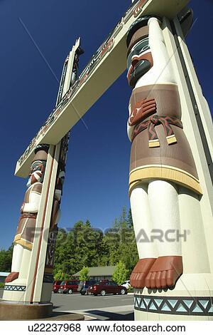 Blyn, WA, Washington, Olympic Peninsula, Sequim, Jamestown, S'Klallam Tribe, Indian Reservation, visitor center, totem pole View Large Photo Image Stock Photo - Blyn, WA, Washington, Olympic Peninsula, Sequim, Jamestown, S'Klallam Tribe, Indian Reservation, visitor center, totem pole. Fotosearch