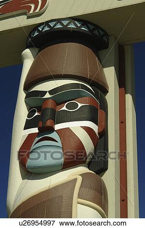 Blyn, WA, Washington, Olympic Peninsula, Sequim, Jamestown, S'Klallam Tribe, Indian Reservation, visitor center, totem pole View Large Photo Image Stock Photo - Blyn, WA, Washington, Olympic Peninsula, Sequim, Jamestown, S'Klallam Tribe, Indian Reservation, visitor center, totem pole. Fotosearch