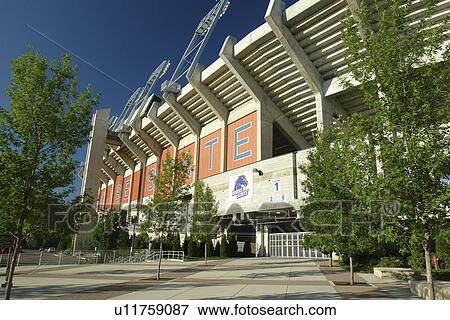 Boise, ID, Idaho, Boise State University, Bronco Stadium, football View Large Photo Image Stock Photo - Boise, ID, Idaho, Boise State University, Bronco Stadium, football. Fotosearch