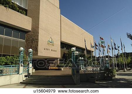 Stock Photo -  Boise, ID, Idaho, downtown, City Hall. Fotosearch