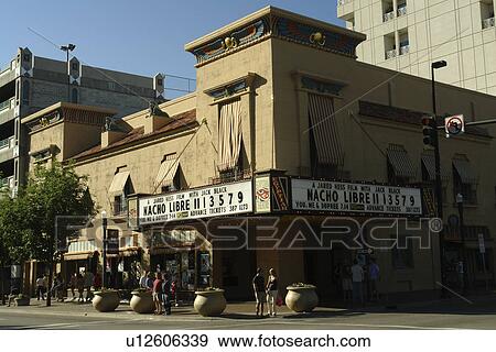 Stock Photo -  Boise, ID, Idaho, downtown, Egyptian Theater. Fotosearch