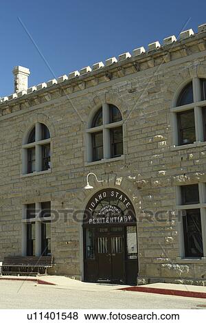 Stock Photo -  Boise, ID, Idaho, Old Idaho State Penitentiary State Historic Site. Fotosearch