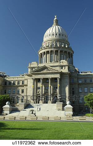 Boise, ID, Idaho, State Capitol View Large Photo Image Stock Image - Boise, ID, Idaho, State Capitol. Fotosearch