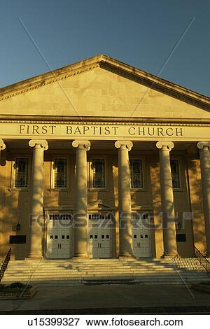 Burlington, NC, North Carolina, First Baptist Church View Large Photo Image Stock Photo - Burlington, NC, North Carolina, First Baptist Church. Fotosearch