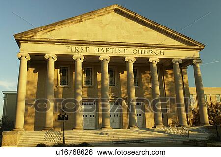 Burlington, NC, North Carolina, First Baptist Church View Large Photo Image Stock Photograph - Burlington, NC, North Carolina, First Baptist Church. Fotosearch