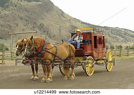 Cachet Creek, British Columbia, Canada, Historic Hat Creek Ranch, stage coach ride View Large Photo Image Stock Photo - Cachet Creek, British Columbia, Canada, Historic Hat Creek Ranch, stage coach ride. Fotosearch