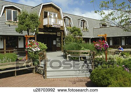 Cannon Beach, OR, Oregon, Pacific Ocean, Pacific Coast Scenic Byway, Rt Route, Highway 101, downtown, Sandpiper Square View Large Photo Image Stock Image - Cannon Beach, OR, Oregon, Pacific Ocean, Pacific Coast Scenic Byway, Rt Route, Highway 101, downtown, Sandpiper Square. Fotosearch
