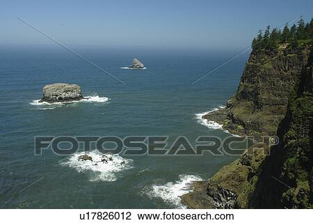 Cape Meares, OR, Oregon, Pacific Ocean, Pacific Coast Scenic Byway, Rt Route, Highway 101, Cape Meares State Scenic Viewpoint, overlook View Large Photo Image Stock Image - Cape Meares, OR, Oregon, Pacific Ocean, Pacific Coast Scenic Byway, Rt Route, Highway 101, Cape Meares State Scenic Viewpoint, overlook. Fotosearch
