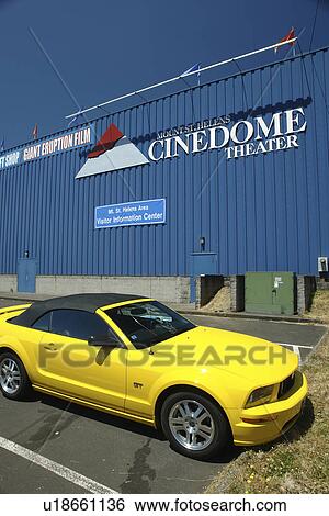 Castle Rock, WA, Washington, Mount St. Helens Cinedome Theater, Eruption View Large Photo Image Stock Photograph - Castle Rock, WA, Washington, Mount St. Helens Cinedome Theater, Eruption. Fotosearch