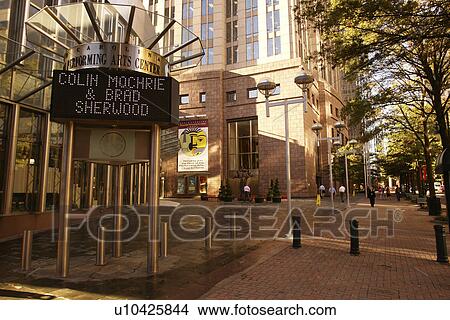 Charlotte, NC, North Carolina, Downtown, Blumenthal Performing Arts Center View Large Photo Image Picture - Charlotte, NC, North Carolina, Downtown, Blumenthal Performing Arts Center. Fotosearch