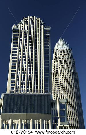 Charlotte, NC, North Carolina, Downtown Skyline View Large Photo Image Picture - Charlotte, NC, North Carolina, Downtown Skyline. Fotosearch