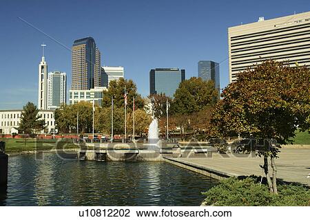 Charlotte, NC, North Carolina, Downtown Skyline, Marshall Park, autumn View Large Photo Image Stock Image - Charlotte, NC, North Carolina, Downtown Skyline, Marshall Park, autumn. Fotosearch