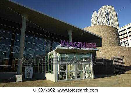 Charlotte, NC, North Carolina, Downtown, Imaginon, The Joe & Joan Martin Center View Large Photo Image Stock Image - Charlotte, NC, North Carolina, Downtown, Imaginon, The Joe & Joan Martin Center. Fotosearch
