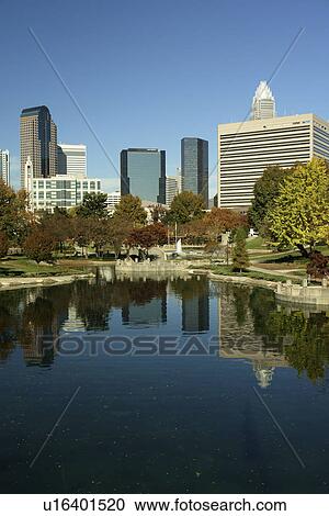 Charlotte, NC, North Carolina, Downtown Skyline, Marshall Park, autumn View Large Photo Image Stock Image - Charlotte, NC, North Carolina, Downtown Skyline, Marshall Park, autumn. Fotosearch