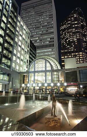 Charlotte, NC, North Carolina, Downtown, The Square, evening, fountain View Large Photo Image Stock Image - Charlotte, NC, North Carolina, Downtown, The Square, evening, fountain. Fotosearch