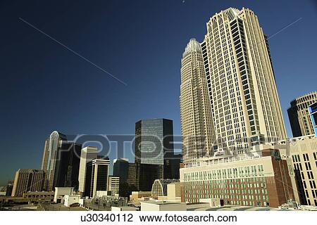 Charlotte, NC, North Carolina, Downtown, Skyline View Large Photo Image Stock Image - Charlotte, NC, North Carolina, Downtown, Skyline. Fotosearch