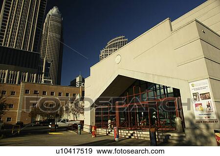 Charlotte, NC, North Carolina, Downtown, Spirit Square, Blumenthal Performing Arts Center View Large Photo Image Stock Photo - Charlotte, NC, North Carolina, Downtown, Spirit Square, Blumenthal Performing Arts Center. Fotosearch