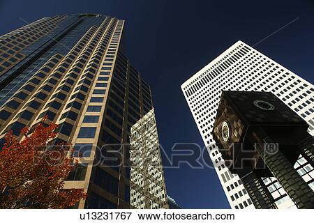 Charlotte, NC, North Carolina, Downtown, high-rise buildings, autumn View Large Photo Image Stock Photo - Charlotte, NC, North Carolina, Downtown, high-rise buildings, autumn. Fotosearch