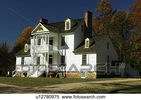 Stock Photography -  Charlotte, NC, North Carolina, Historic Rosedale Plantation. Fotosearch