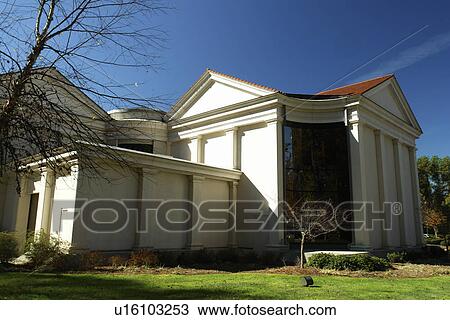 Stock Image -  Charlotte, NC, North Carolina, The Mint Museums, Museum of History and Hezekiah Alexander Holmes. Fotosearch