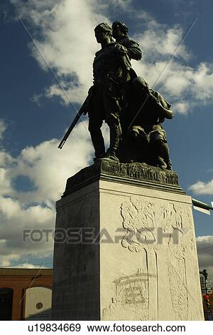 Charlottesville, VA, Virginia, Lewis and Clark and Sacajawea Memorial View Large Photo Image Stock Photo - Charlottesville, VA, Virginia, Lewis and Clark and Sacajawea Memorial. Fotosearch