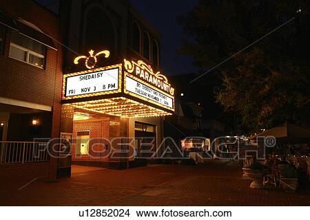 Charlottesville, VA, Virginia, Historic Downtown, evening View Large Photo Image Picture - Charlottesville, VA, Virginia, Historic Downtown, evening. Fotosearch