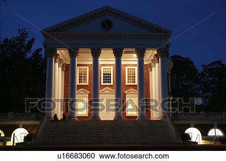 Charlottesville, VA, Virginia, University of Virginia, Rotunda, evening View Large Photo Image Stock Image - Charlottesville, VA, Virginia, University of Virginia, Rotunda, evening. Fotosearch