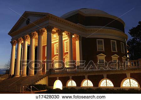 Charlottesville, VA, Virginia, University of Virginia, Rotunda, evening View Large Photo Image Stock Image - Charlottesville, VA, Virginia, University of Virginia, Rotunda, evening. Fotosearch