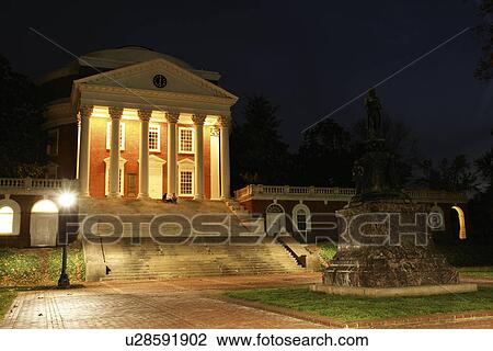 Charlottesville, VA, Virginia, University of Virginia, Rotunda, evening View Large Photo Image Stock Image - Charlottesville, VA, Virginia, University of Virginia, Rotunda, evening. Fotosearch