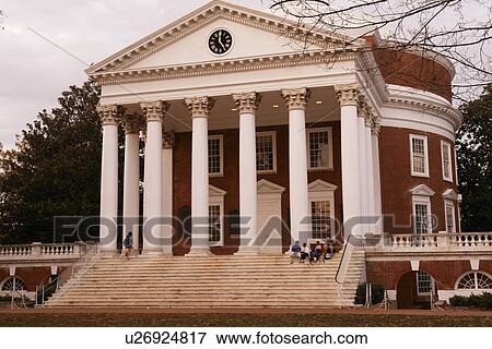 Charlottesville, VA, Virginia, University of Virginia, Rotunda View Large Photo Image Stock Photo - Charlottesville, VA, Virginia, University of Virginia, Rotunda. Fotosearch