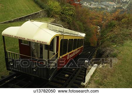 Chattanooga, TN, Tennessee, Lookout Mountain Incline Railway, autumn View Large Photo Image Stock Image - Chattanooga, TN, Tennessee, Lookout Mountain Incline Railway, autumn. Fotosearch