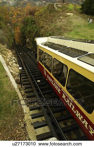 Chattanooga, TN, Tennessee, Lookout Mountain Incline Railway, autumn View Large Photo Image Stock Image - Chattanooga, TN, Tennessee, Lookout Mountain Incline Railway, autumn. Fotosearch